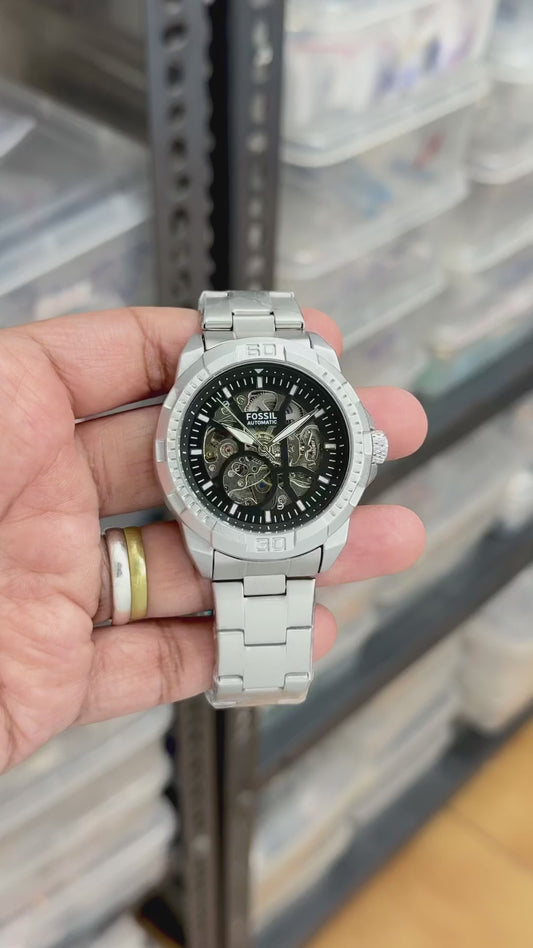 *Fossil Silver Bronson Automatic Original Model Series Now Available* 💯