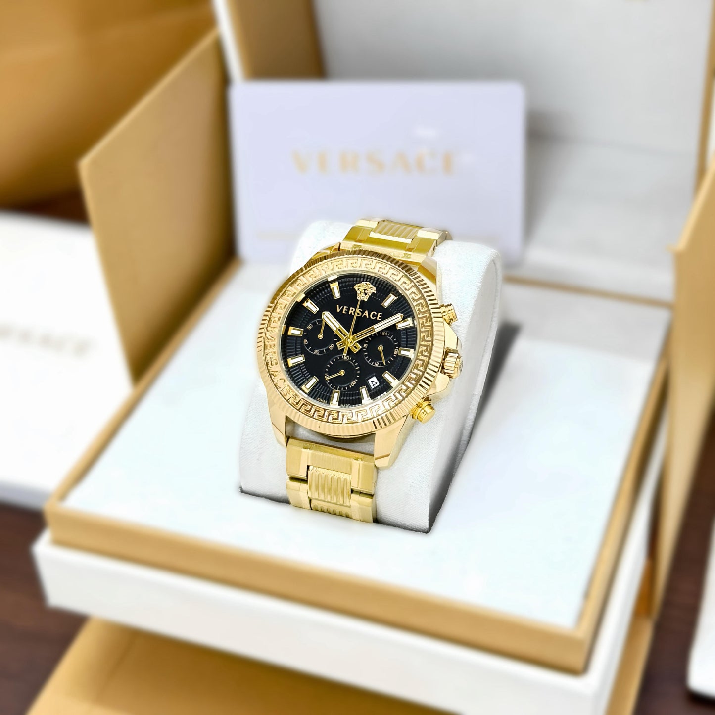 *Versace Men's Greca Action Series Live Un-boxing* 💯