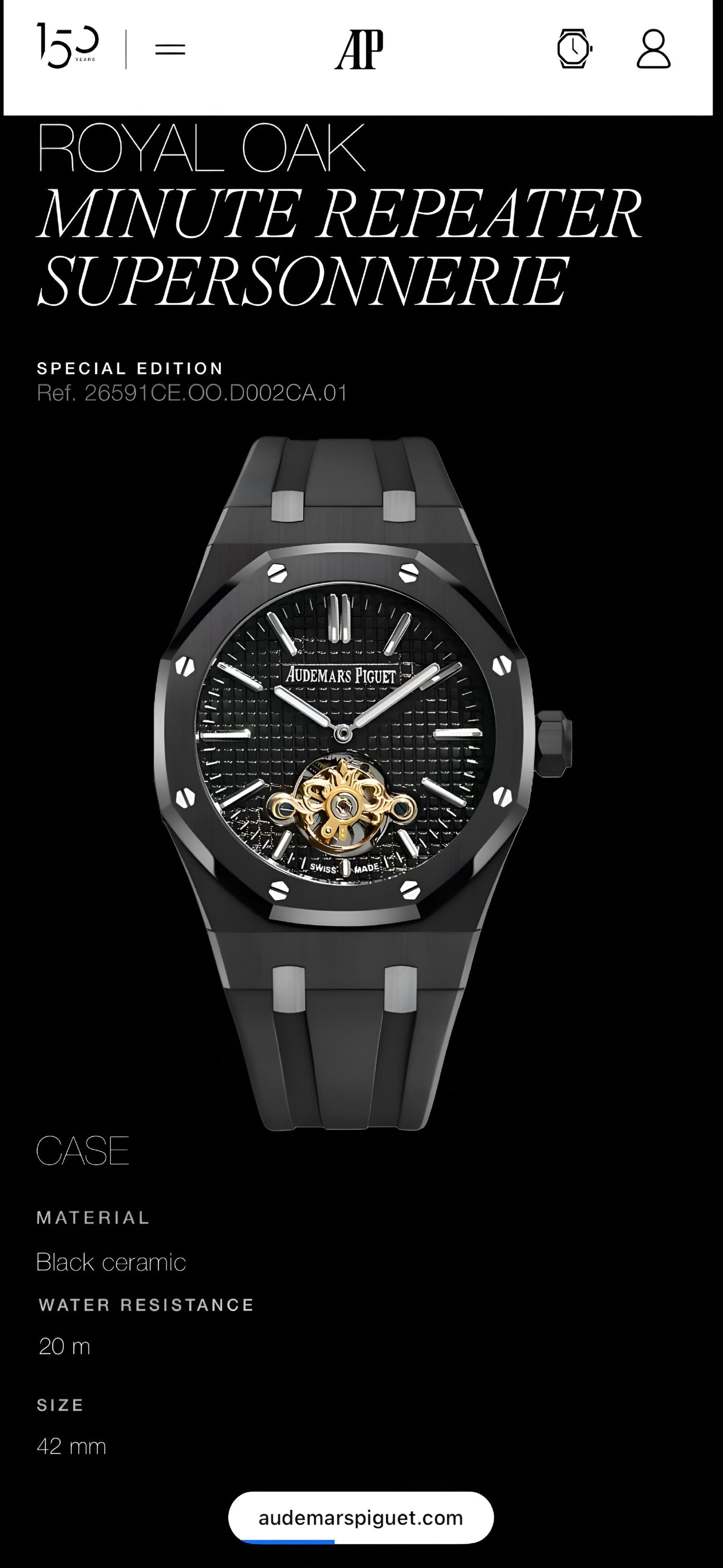 *Audemars Piguet Royal Oak Tourbillon Original Model Series Now Available* 💯