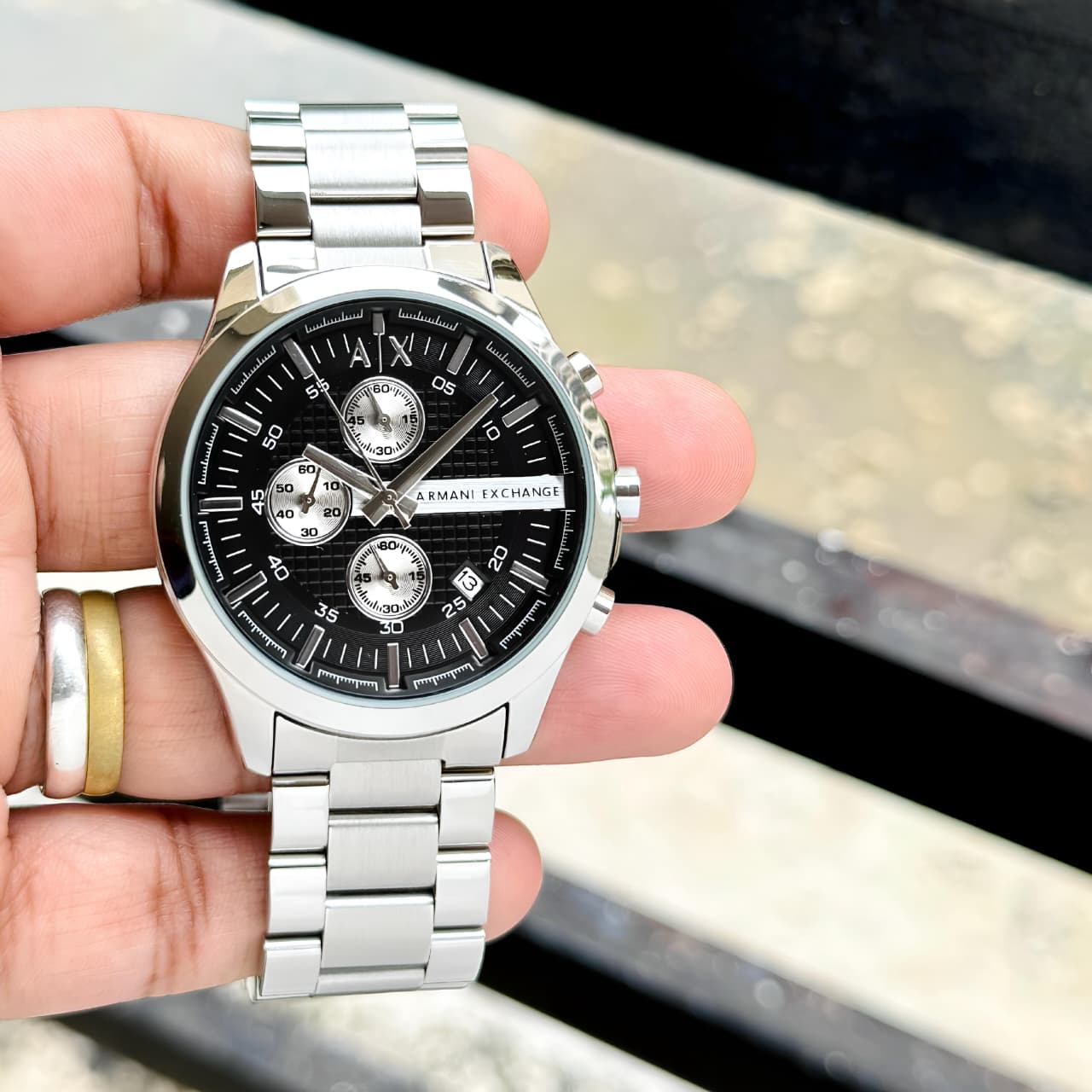 *Armani Exchange AX2152 Stainless Steel Collection Live Hands-On* 🤩