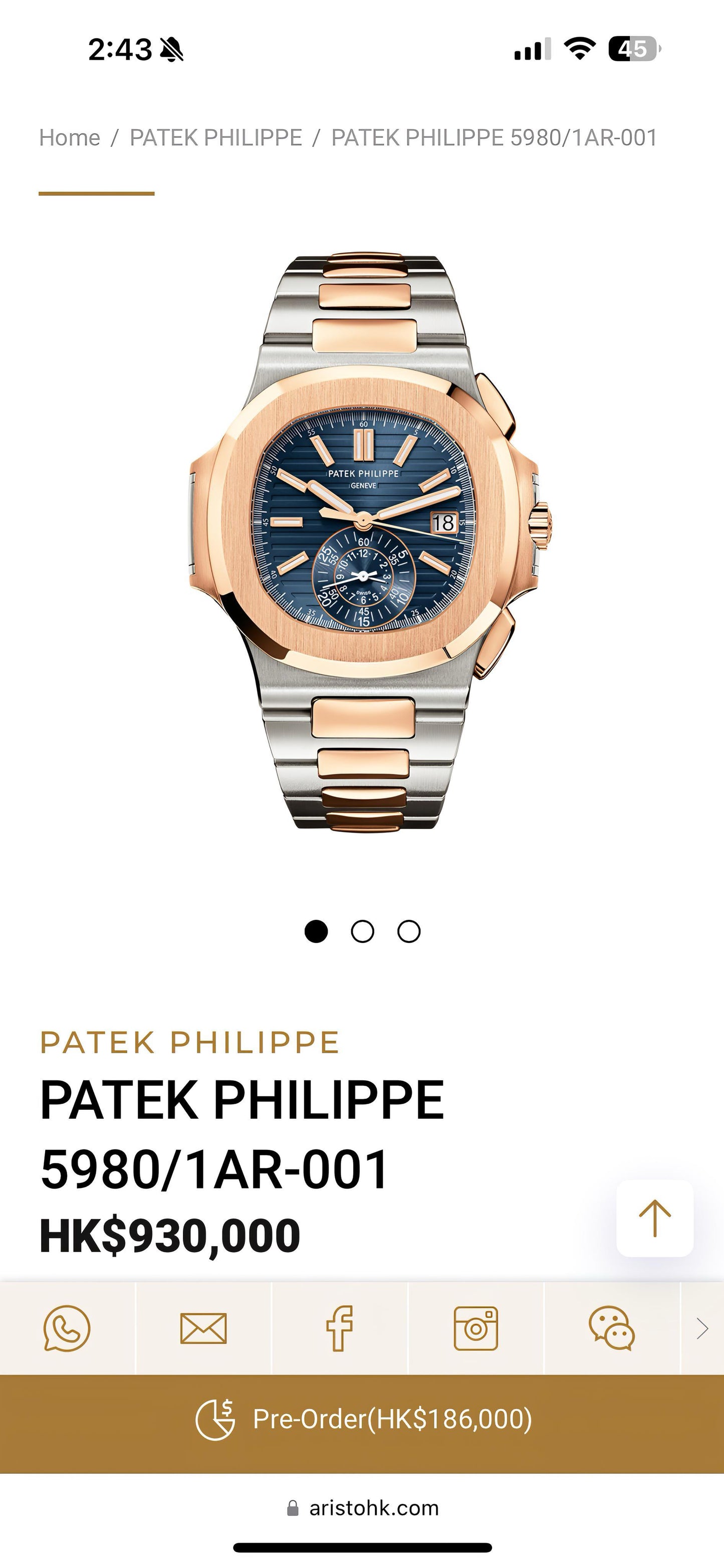 *Patek Philippe Nautilus Ultra-Premium Collection Live Hands-On* 🤩