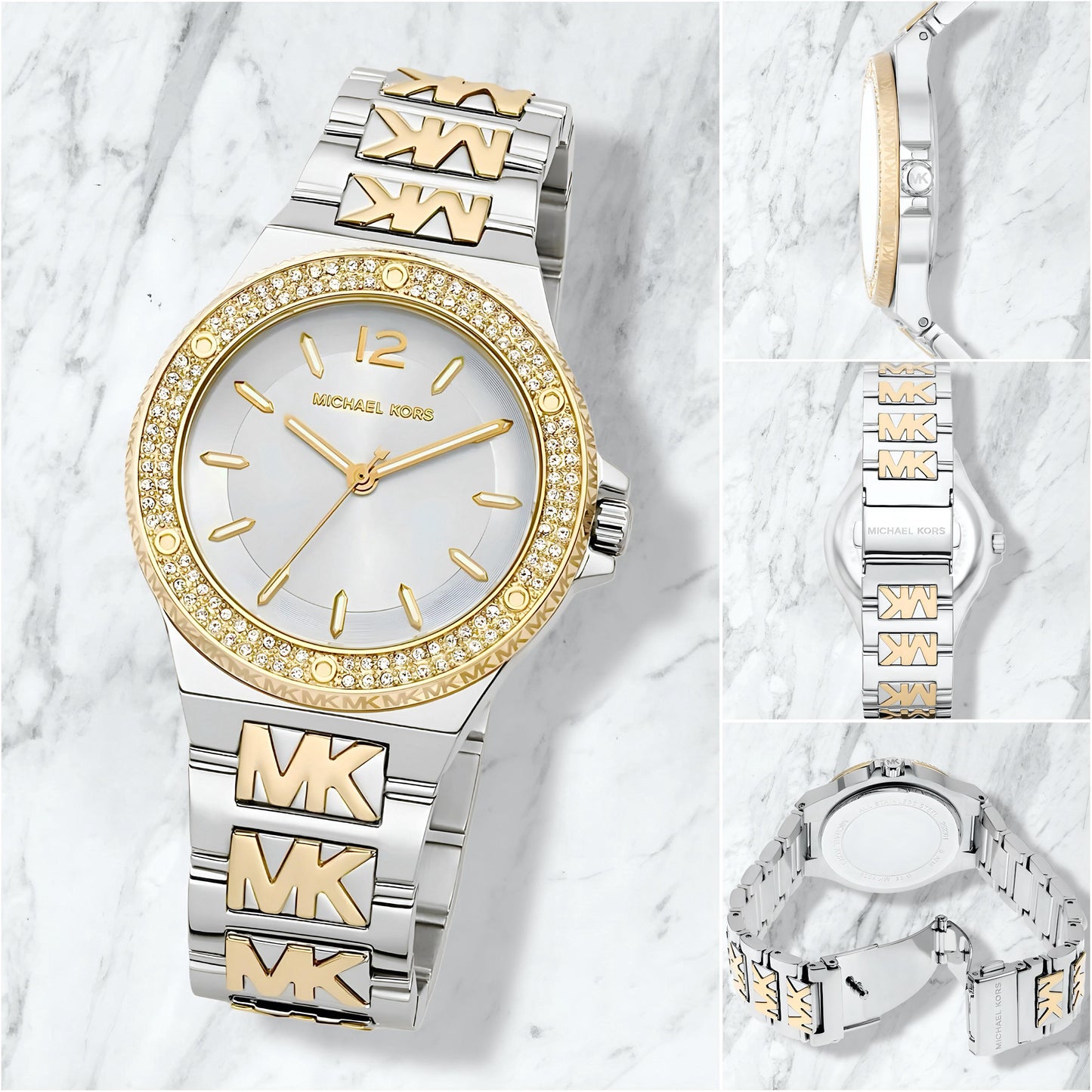 *A perfect fusion of two-tone elegance & sparkling pave glamour.* 🌟
