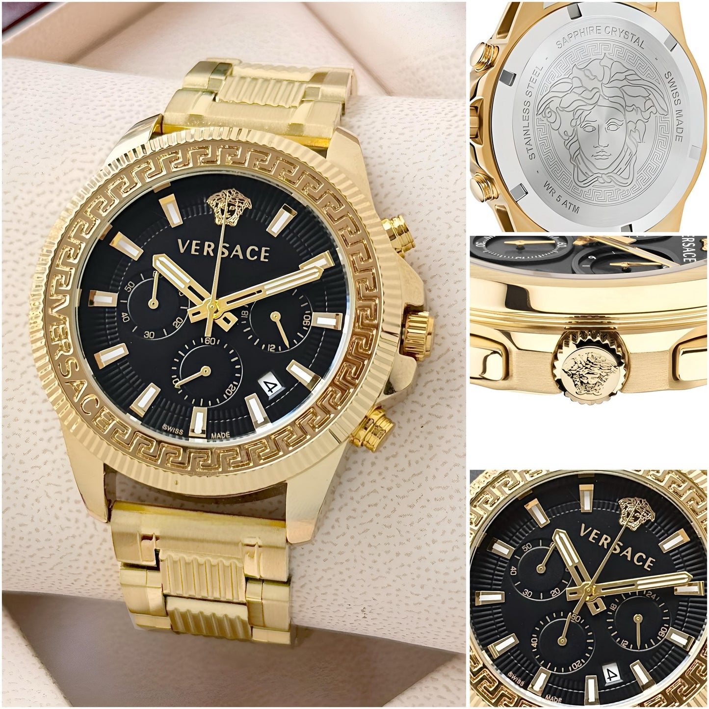 *Versace Men's Greca Action Series Live Un-boxing* 💯