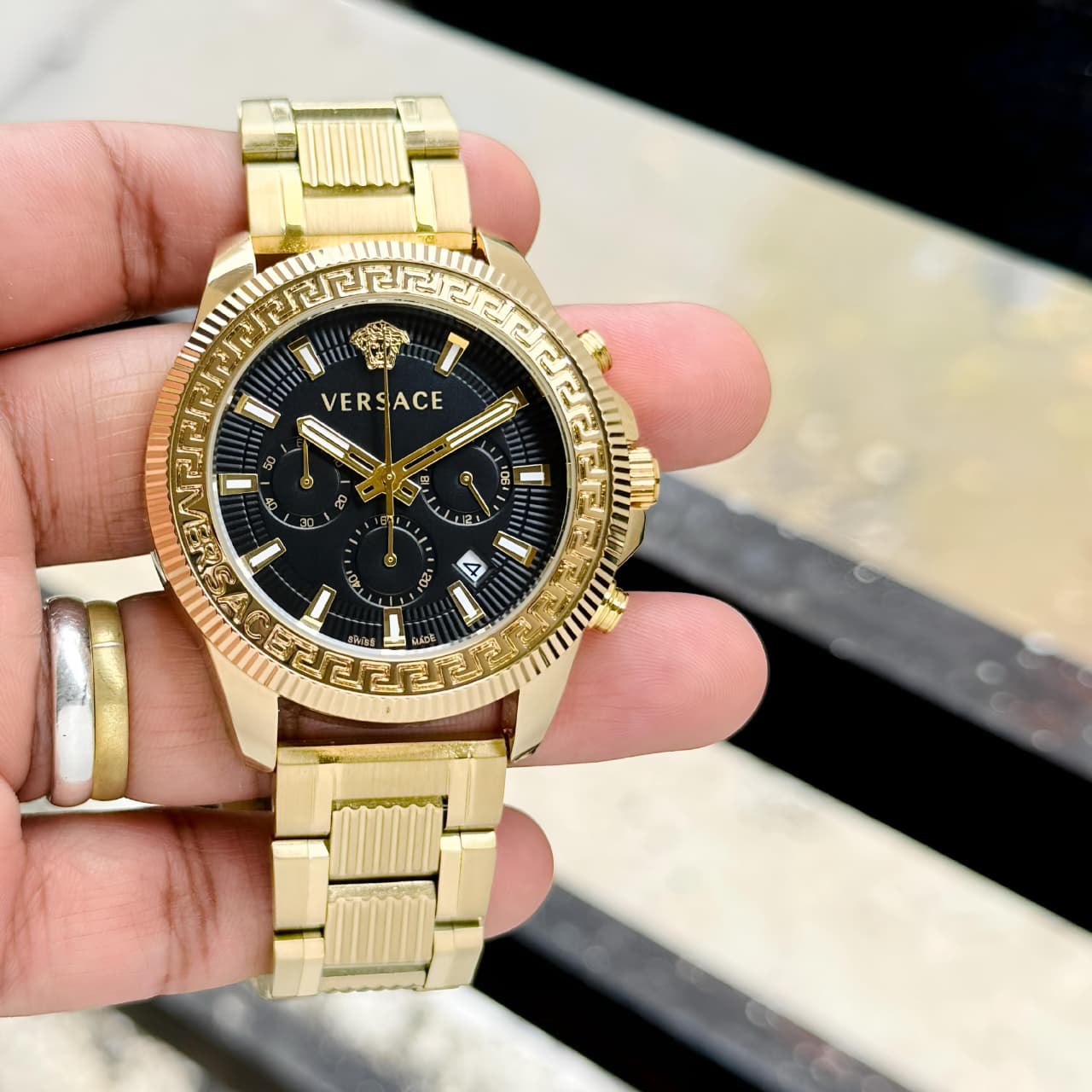 *Versace Men's Greca Action Series Live Un-boxing* 💯